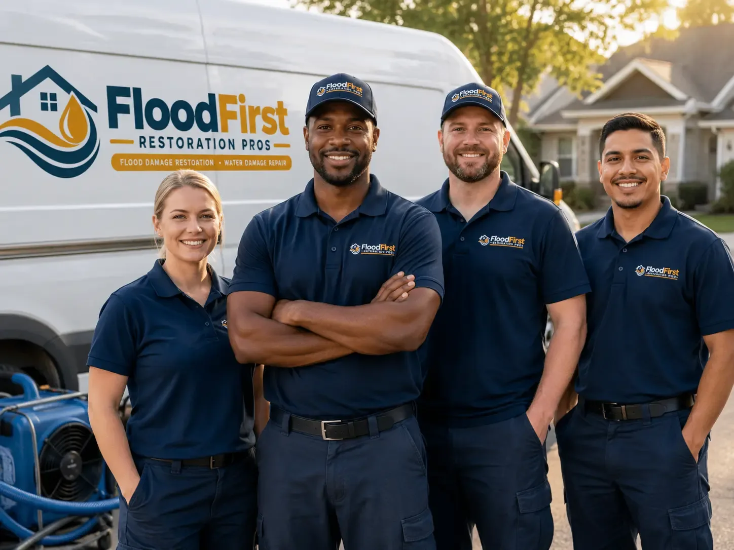 Flood Damage Restoration company in Larsen, WI